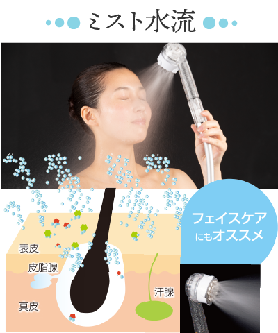 ミスト水流